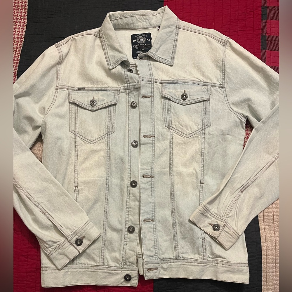 Buffalo David Bitton ‘Light Wash’ Trucker Denim Jacket